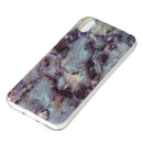 Coloured Drawing Pattern IMD Workmanship Soft TPU Protective Case For Huawei Y5 2019(Grey Marble)