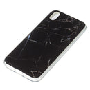 Coloured Drawing Pattern IMD Workmanship Soft TPU Protective Case For Huawei Y5 2019(Black Marble)