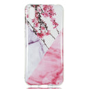 Coloured Drawing Pattern IMD Workmanship Soft TPU Protective Case For Huawei Y5 2019(Wintersweet Marble)