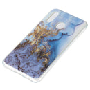 Coloured Drawing Pattern IMD Workmanship Soft TPU Protective Case For Galaxy A20e(Sea Blue Marble)