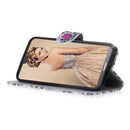 3D Diamond Encrusted Painting Pattern Coloured Drawing Horizontal Flip PU Leather Case with Holder & Card Slots & Wallet For Huawei P30 Lite(Lace Flower)