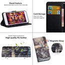 3D Painting Pattern Horizontal Flip TPU + PU Leather Case with Holder & Card Slots & Wallet For Galaxy S10(Cat Tiger)