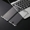 Ultra-Thin Angular Frame Magnetic Absorption Double-Sided Tempered Glass Shell for iPhone 8(Silver)