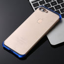 Ultra-Thin Angular Frame Magnetic Absorption Double-Sided Tempered Glass Shell for iPhone 8 Plus(Blue)