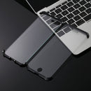 Ultra-Thin Angular Frame Magnetic Absorption Double-Sided Tempered Glass Shell for iPhone 8 Plus(Silver)