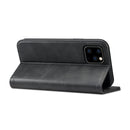 Suteni Calf Texture Horizontal Flip Leather Case with Holder & Card Slots & Wallet for iPhone 11(Black)