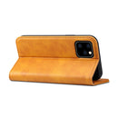 Suteni Calf Texture Horizontal Flip Leather Case with Holder & Card Slots & Wallet for iPhone 11(Khaki)