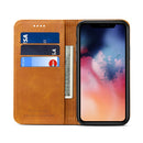 Suteni Calf Texture Horizontal Flip Leather Case with Holder & Card Slots & Wallet for iPhone 11(Khaki)