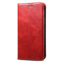Suteni Calf Texture Horizontal Flip Leather Case with Holder & Card Slots & Wallet for iPhone 11(Red)