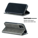 Rhombus Texture Horizontal Flip Magnetic Leather Case with Holder & Card Slots & Wallet For iPhone 11(Grey)