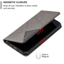 Rhombus Texture Horizontal Flip Magnetic Leather Case with Holder & Card Slots & Wallet For iPhone 11(Grey)