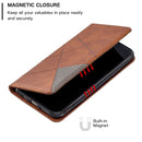Rhombus Texture Horizontal Flip Magnetic Leather Case with Holder & Card Slots & Wallet For iPhone 11(Brown)