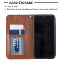 Rhombus Texture Horizontal Flip Magnetic Leather Case with Holder & Card Slots & Wallet For iPhone 11(Brown)