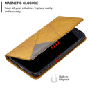 Rhombus Texture Horizontal Flip Magnetic Leather Case with Holder & Card Slots & Wallet For iPhone 11(Yellow)