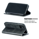Rhombus Texture Horizontal Flip Magnetic Leather Case with Holder & Card Slots & Wallet For iPhone 11(Black)