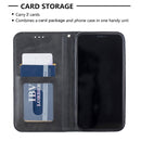 Rhombus Texture Horizontal Flip Magnetic Leather Case with Holder & Card Slots & Wallet For iPhone 11(Black)