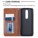 Rhombus Texture Horizontal Flip Magnetic Leather Case with Holder & Card Slots & Wallet For Nokia 4.2(Brown)