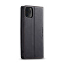 CaseMe-013 Multifunctional Horizontal Flip Leather Case with Card Slot & Holder & Wallet for iPhone 11 Pro(Black)