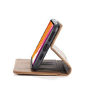 CaseMe-013 Multifunctional Horizontal Flip Leather Case with Card Slot & Holder & Wallet for iPhone 11 Pro(Brown)
