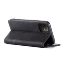 CaseMe-013 Multifunctional Horizontal Flip Leather Case with Card Slot & Holder & Wallet for iPhone 11(Black)