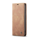 CaseMe-013 Multifunctional Horizontal Flip Leather Case with Card Slot & Holder & Wallet for iPhone 11(Brown)