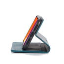 CaseMe-013 Multifunctional Horizontal Flip Leather Case with Card Slot & Holder & Wallet for iPhone 11(Blue)