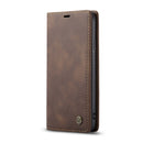 CaseMe-013 Multifunctional Horizontal Flip Leather Case with Card Slot & Holder & Wallet for iPhone 11(coffee)