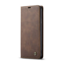 CaseMe-013 Multifunctional Horizontal Flip Leather Case with Card Slot & Holder & Wallet for iPhone 11 Pro Max(coffee)