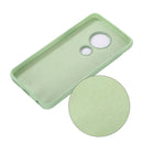 Solid Color Liquid Silicone Shockproof Full Coverage Case For Motorola Moto G7 Play(Green)
