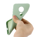 Solid Color Liquid Silicone Shockproof Full Coverage Case For Motorola Moto G7 Play(Green)