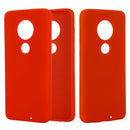 Solid Color Liquid Silicone Shockproof Full Coverage Case For Motorola Moto G7 & G7 Plus(Red)