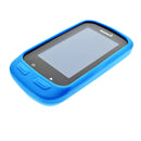 Bicycle Code Table Shockproof Silicone Colorful Protective Case for Garmin Edge 1000, Host not Included(Baby Blue)