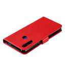 Feather Pattern Litchi Texture Horizontal Flip Leather Case with Wallet & Holder & Card Slots For Huawei P Smart Z / Y9 Prime (2019)(Red)