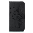 Feather Pattern Litchi Texture Horizontal Flip Leather Case with Wallet & Holder & Card Slots For iPhone 11(Black)