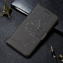Feather Pattern Litchi Texture Horizontal Flip Leather Case with Wallet & Holder & Card Slots For iPhone 11(Gray)