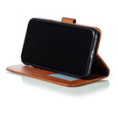 Feather Pattern Litchi Texture Horizontal Flip Leather Case with Wallet & Holder & Card Slots For iPhone 11(Brown)