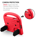 Shockproof EVA Bumper Case with Handle & Holder for Galaxy Tab A 10.1 T510 / T515(Red)
