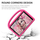 Shockproof EVA Bumper Case with Handle & Holder for Galaxy Tab A 10.1 T510 / T515(Rose Red)