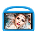 Shockproof EVA Bumper Case with Handle & Holder for Galaxy Tab A 10.1 T510 / T515(Blue)