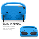 Shockproof EVA Bumper Case with Handle & Holder for Galaxy Tab A 10.1 T510 / T515(Blue)