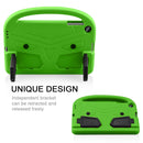 Shockproof EVA Bumper Case with Handle & Holder for Galaxy Tab A 10.1 T510 / T515(Green)