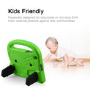 Shockproof EVA Bumper Case with Handle & Holder for Galaxy Tab A 10.1 T510 / T515(Green)