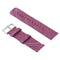 Simple Fashion Canvas Watch Band for Fitbit Versa / Versa 2(Dark Red)