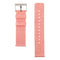 Simple Fashion Canvas Watch Band for Fitbit Versa / Versa 2(Coral)