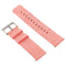 Simple Fashion Canvas Watch Band for Fitbit Versa / Versa 2(Coral)