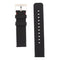 Simple Fashion Canvas Watch Band for Fitbit Versa / Versa 2(Black)