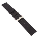 Simple Fashion Canvas Watch Band for Fitbit Versa / Versa 2(Black)