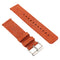 Simple Fashion Canvas Watch Band for Fitbit Versa / Versa 2(Light Orange)