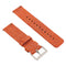 Simple Fashion Canvas Watch Band for Fitbit Versa / Versa 2(Light Orange)