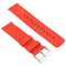Simple Fashion Canvas Watch Band for Fitbit Versa / Versa 2(Orange)